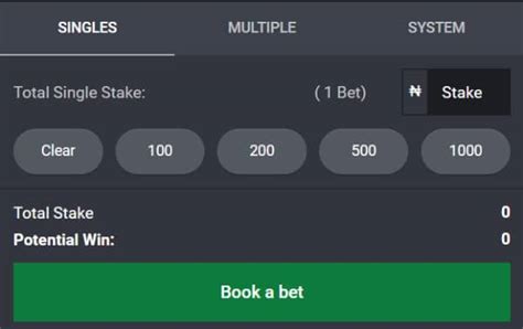 How To Book A Bet On Bet9ja .